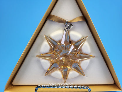 2009 CHRISTMAS ORNAMENT GOLD SCS 1026761