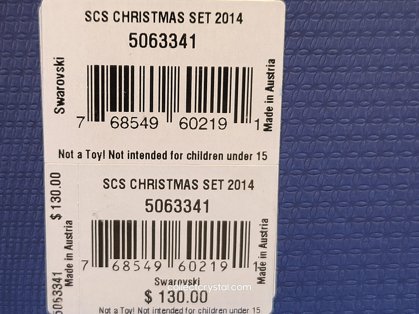 2014 Annual Edition Gold Christmas Ornament 5059027 Set