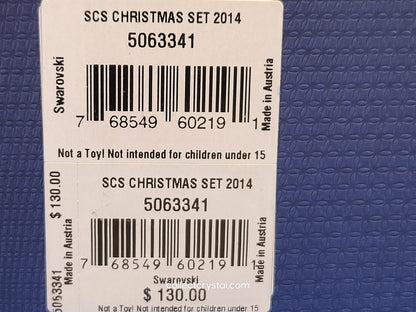 2014 Annual Edition Gold Christmas Ornament 5059027 Set
