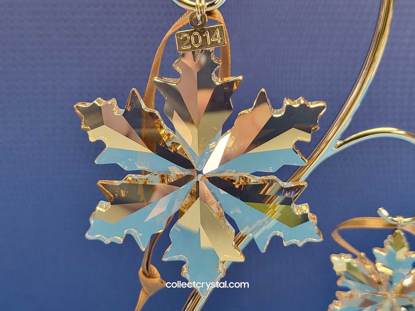 2014 Annual Edition Gold Christmas Ornament 5059027 Set