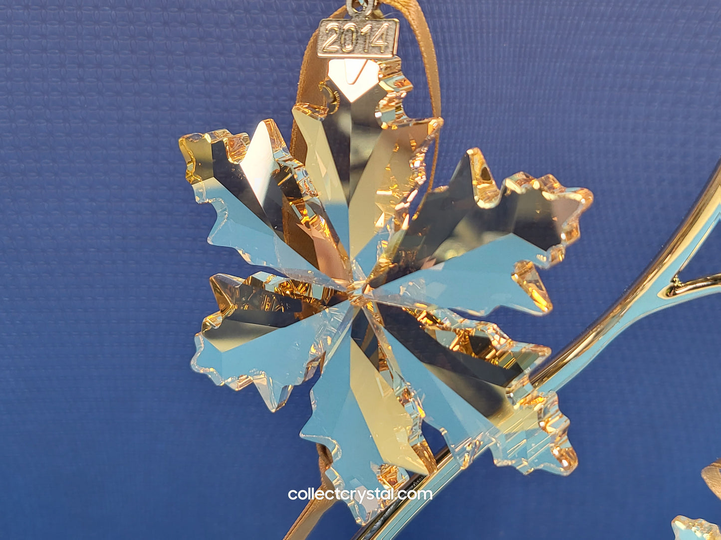 2014 Annual Edition Gold Christmas Ornament 5059027 Set