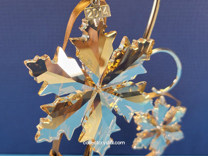 2014 Annual Edition Gold Christmas Ornament 5059027 Set