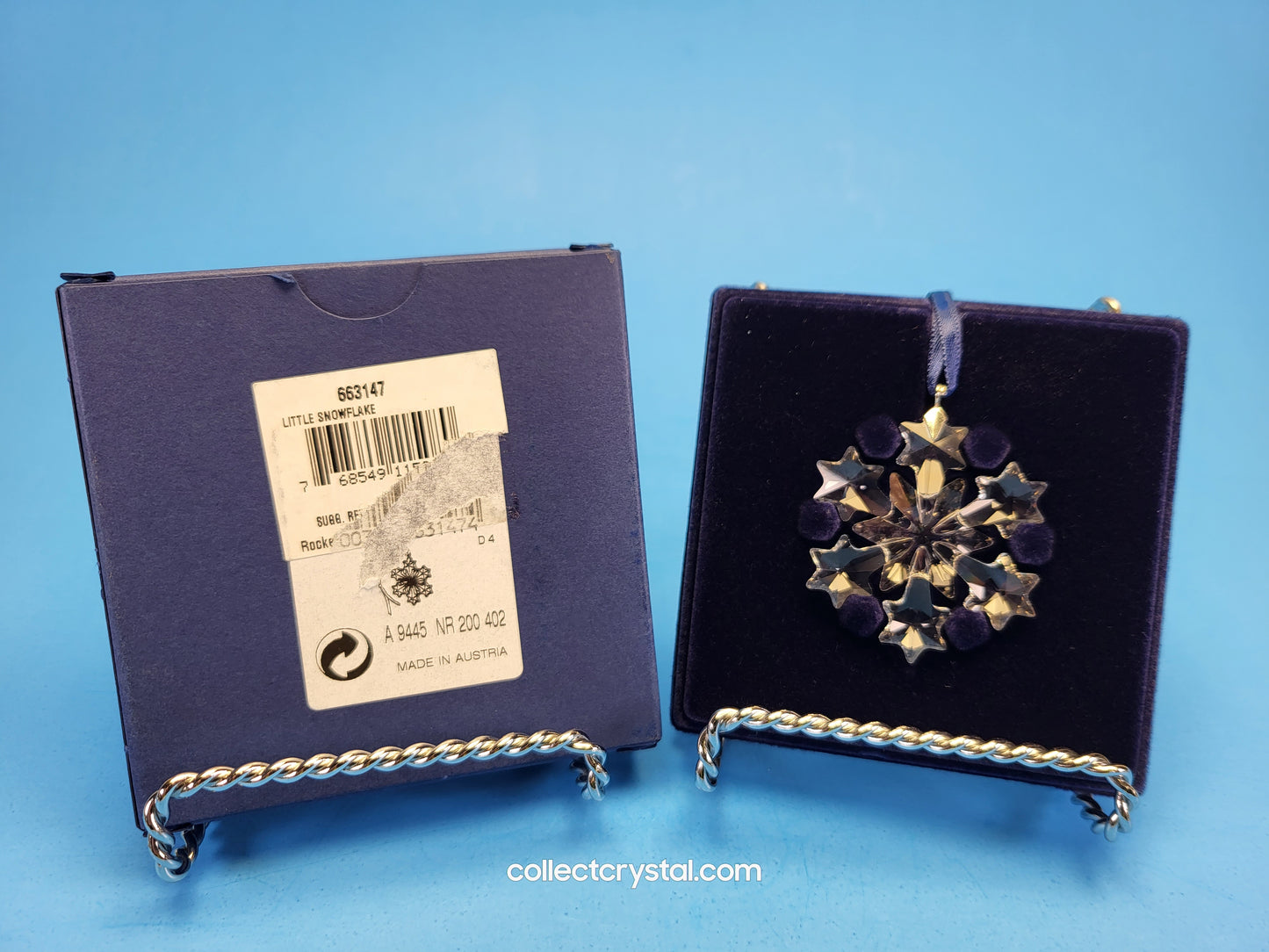 2004 LITTLE SNOWFLAKE Christmas ORNAMENT 663147