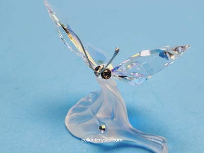 BUTTERFLY SPARKLING / SPARKLING BUTTERFLY ON LEAF Figurine 1113559
