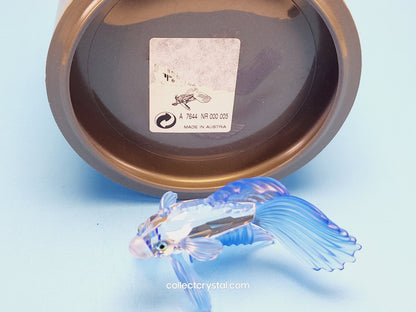 SIAMESE FIGHTING FISH Figurine BLUE Beta 236718