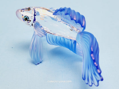 SIAMESE FIGHTING FISH Figurine BLUE Beta 236718