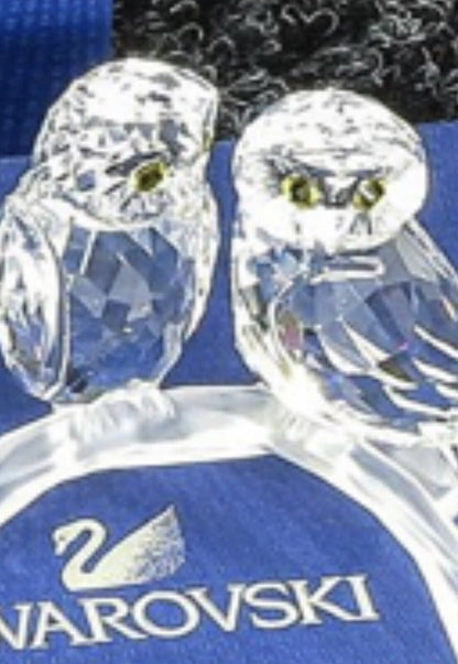 Owl Couple # 1003312 Owls on Branch Figurine