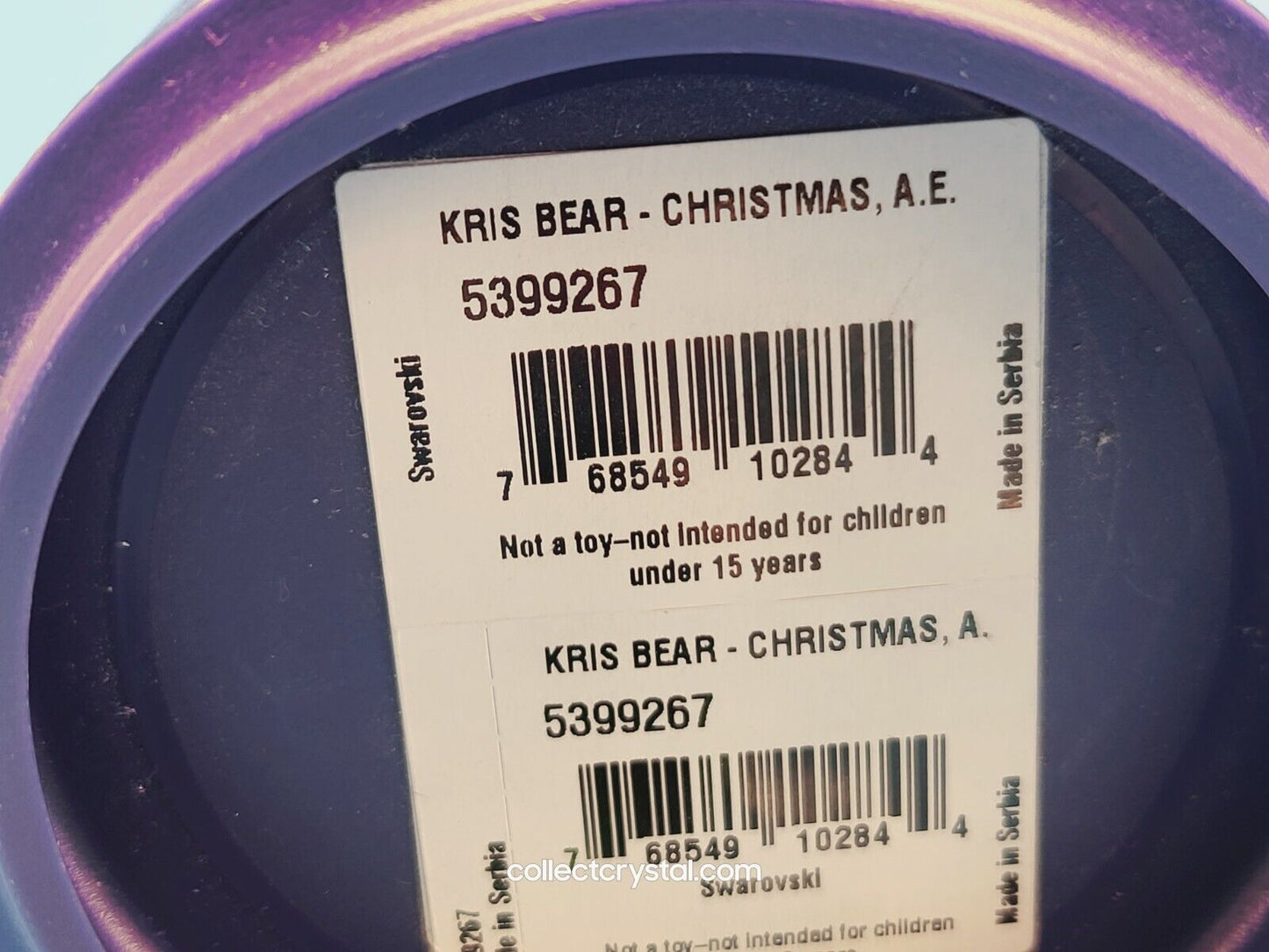 Kris Bear with Christmas Tree Annual Edition 2018 # 5399267 mib com
