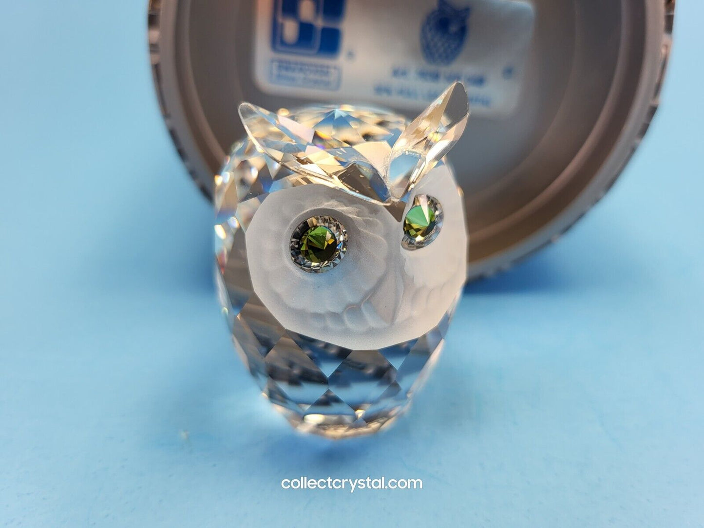 Owl bird Figurine 7636 NR 046 Retired mib complete w Free Shipping