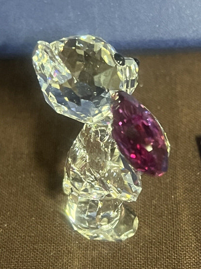 KRIS BEAR TAKE MY HEART Crystal Figurine # 5427995 Mib Complete