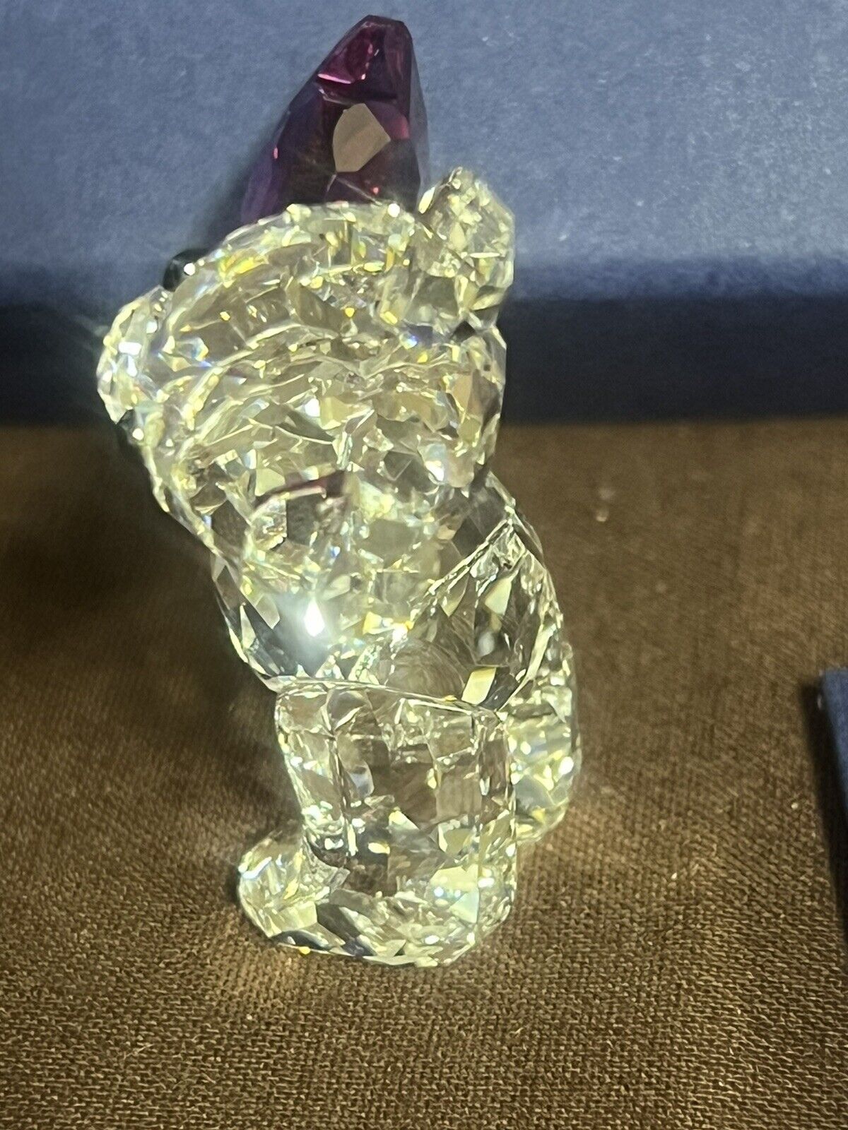 KRIS BEAR TAKE MY HEART Crystal Figurine # 5427995 Mib Complete