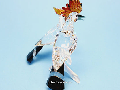 Birds HOOPOE Figurine on frosted branch, 925080