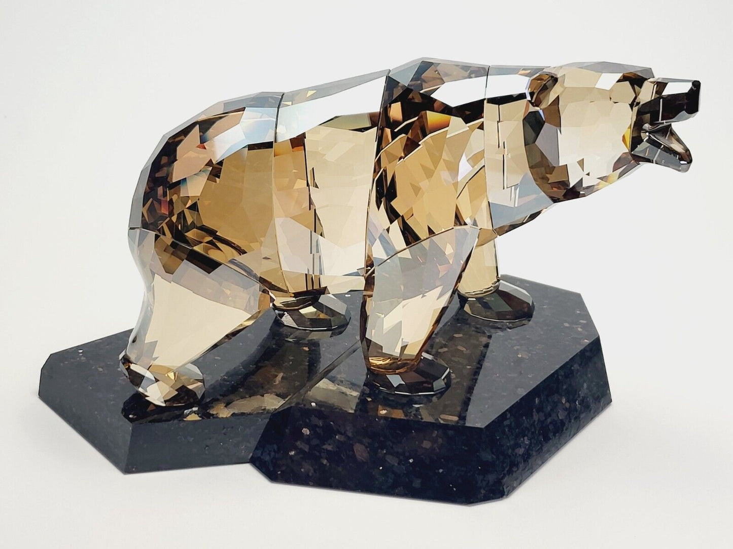 Bear 1037053 Soulmate Brown Grizzly Bear Figurine on Indian Granite Base