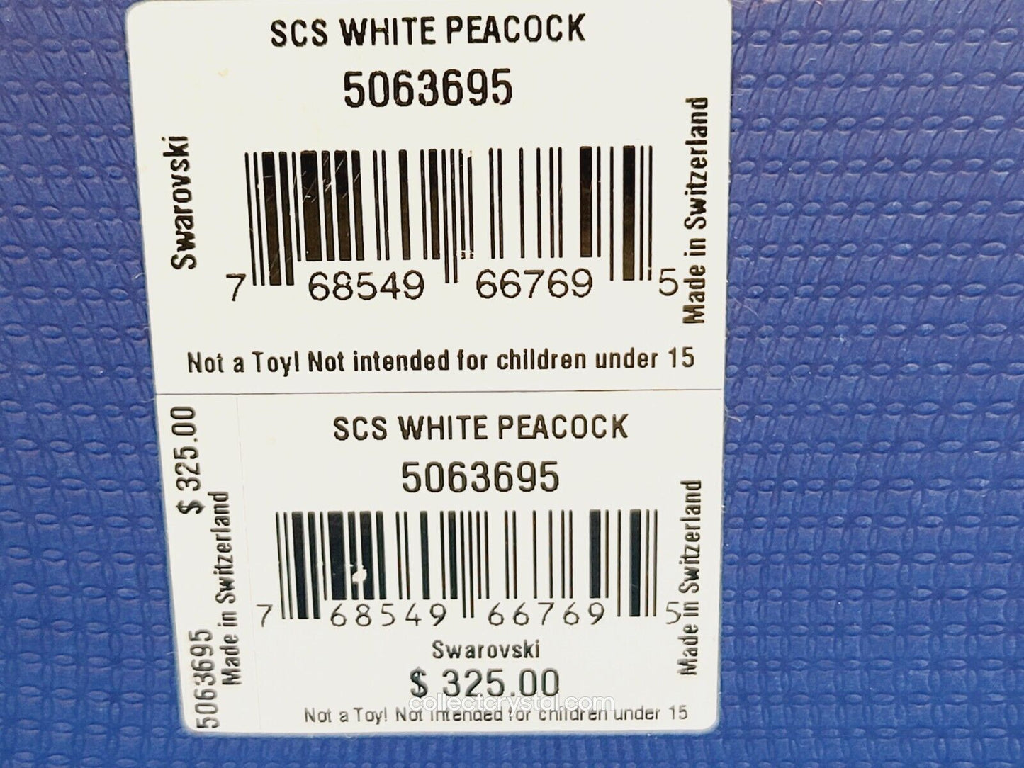 WHITE PEACOCK SCS 2015 MEMBERS EXCLUSIVE LE 5063695
