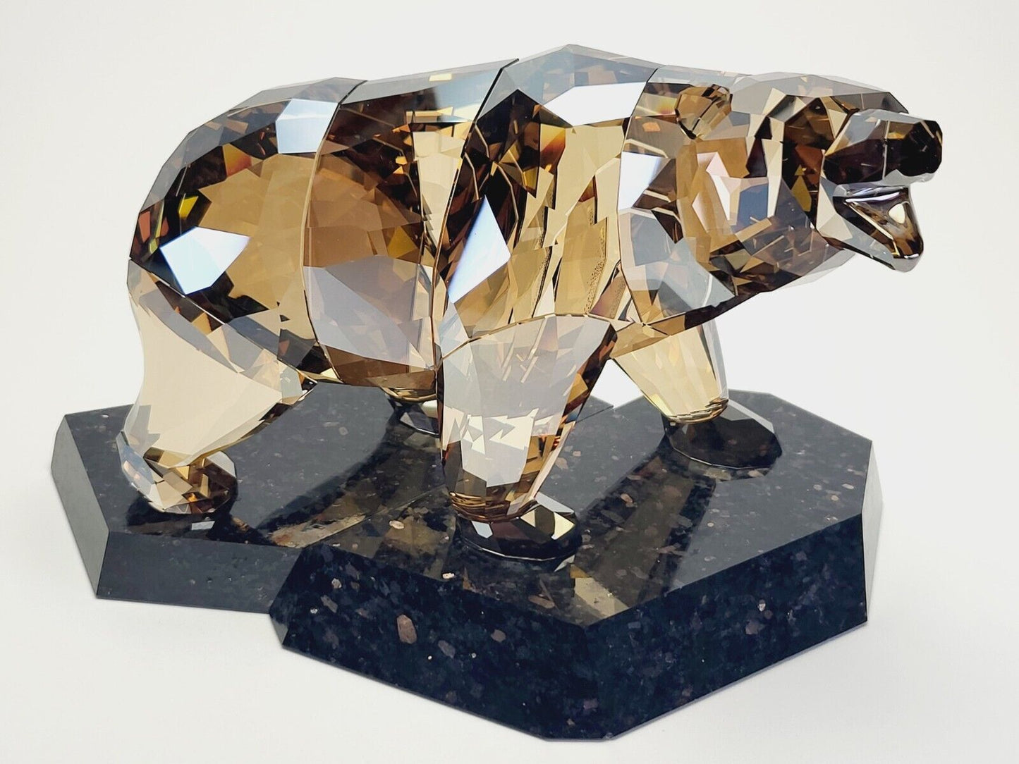 Bear 1037053 Soulmate Brown Grizzly Bear Figurine on Indian Granite Base