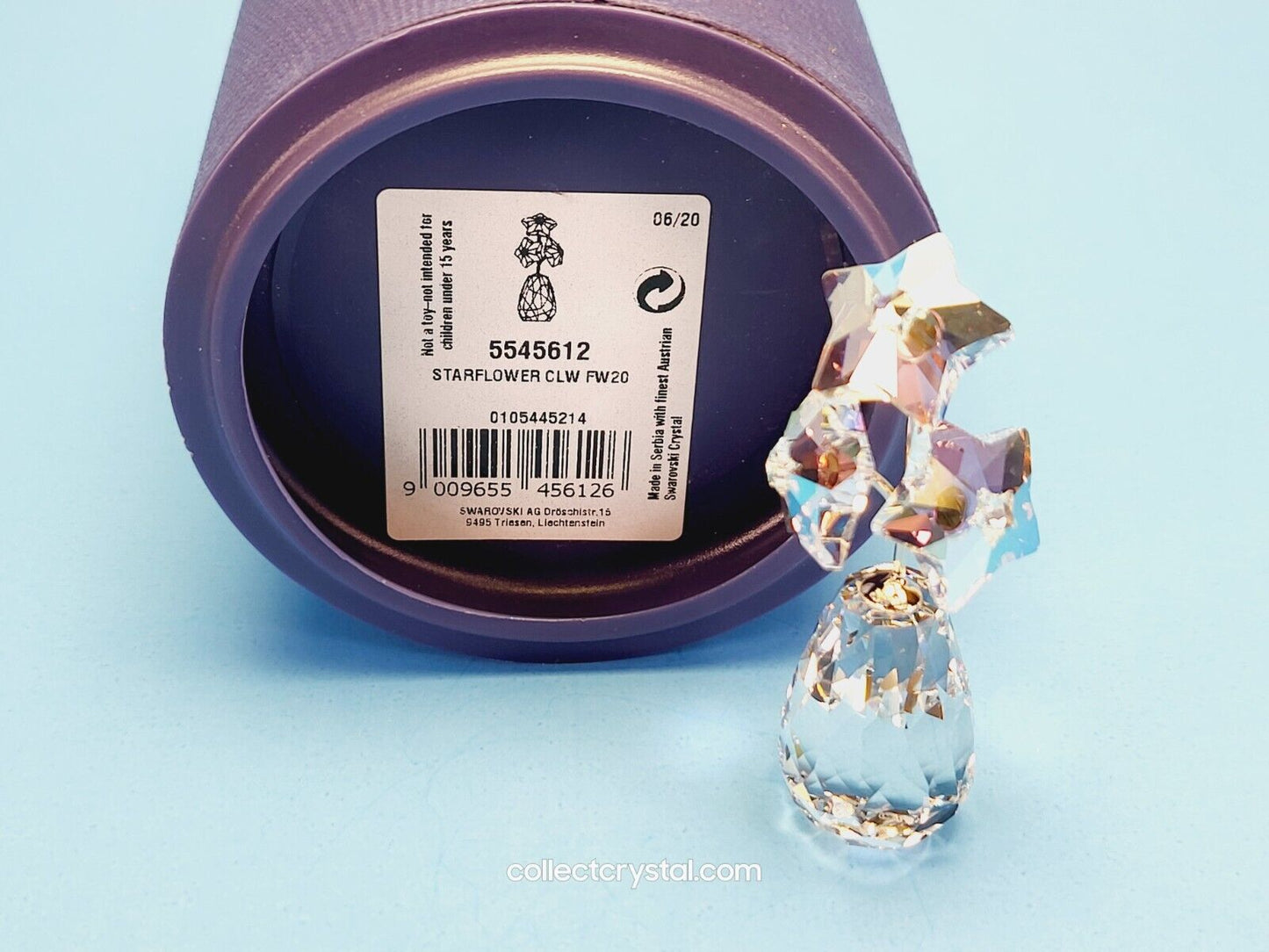 Flower Dreams STAR FLOWER Crystal Figurine 5545612 mib complete ship