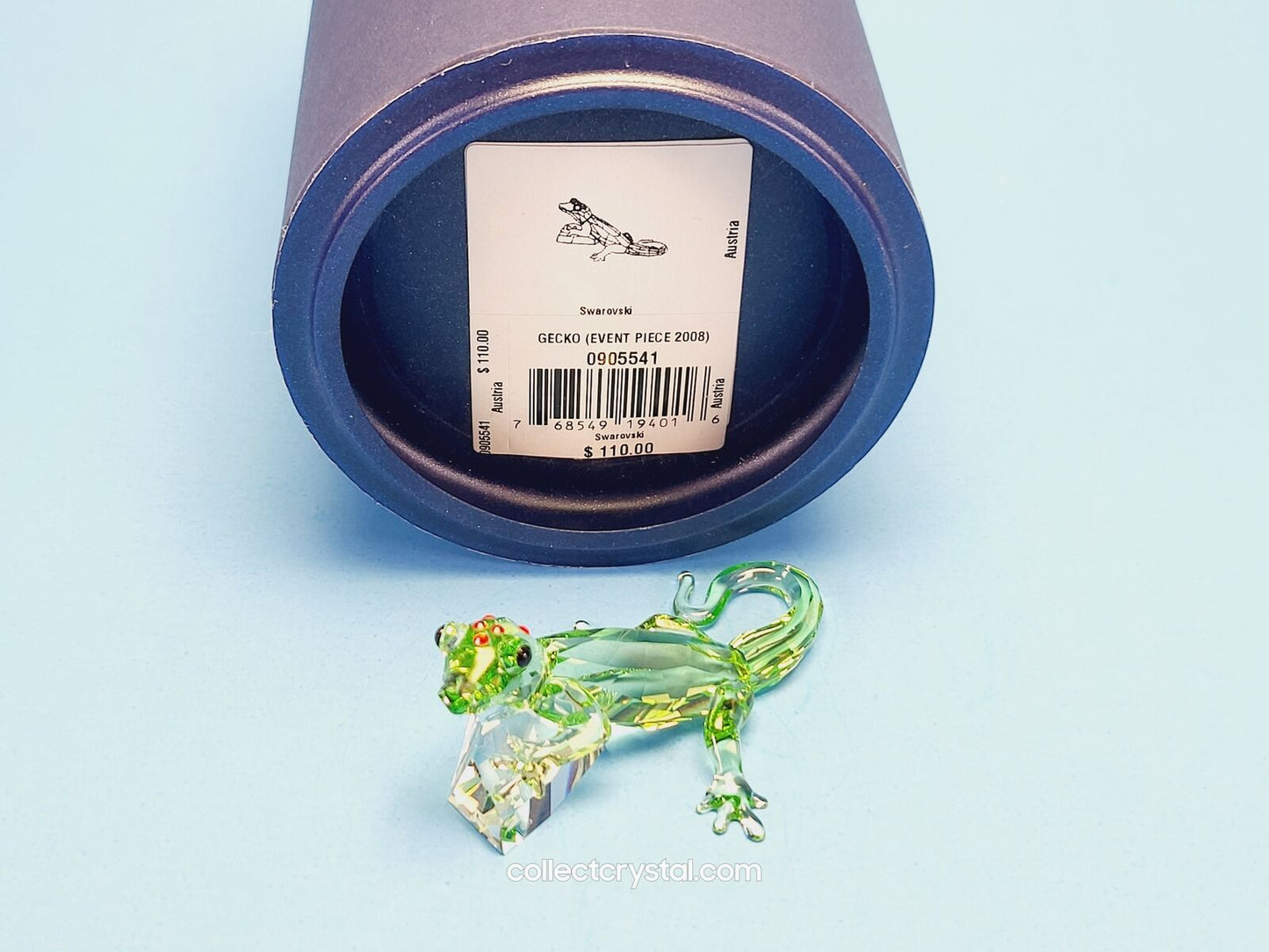Gecko Lizard 2008 Event Piece 905541 Swarovski