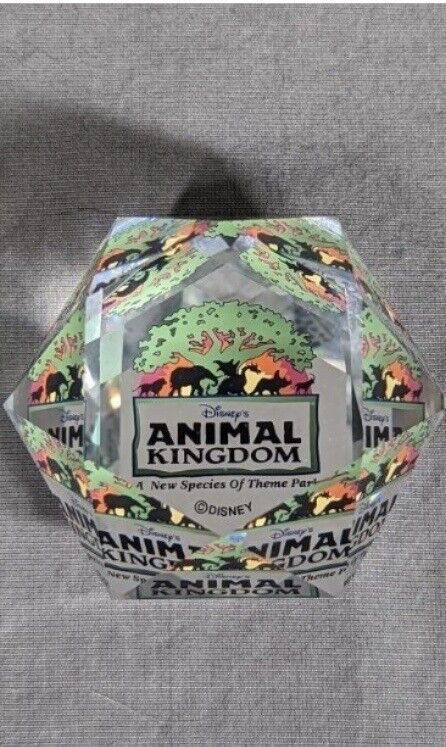 Disney Paperweight Animal Kingdom Paperweight