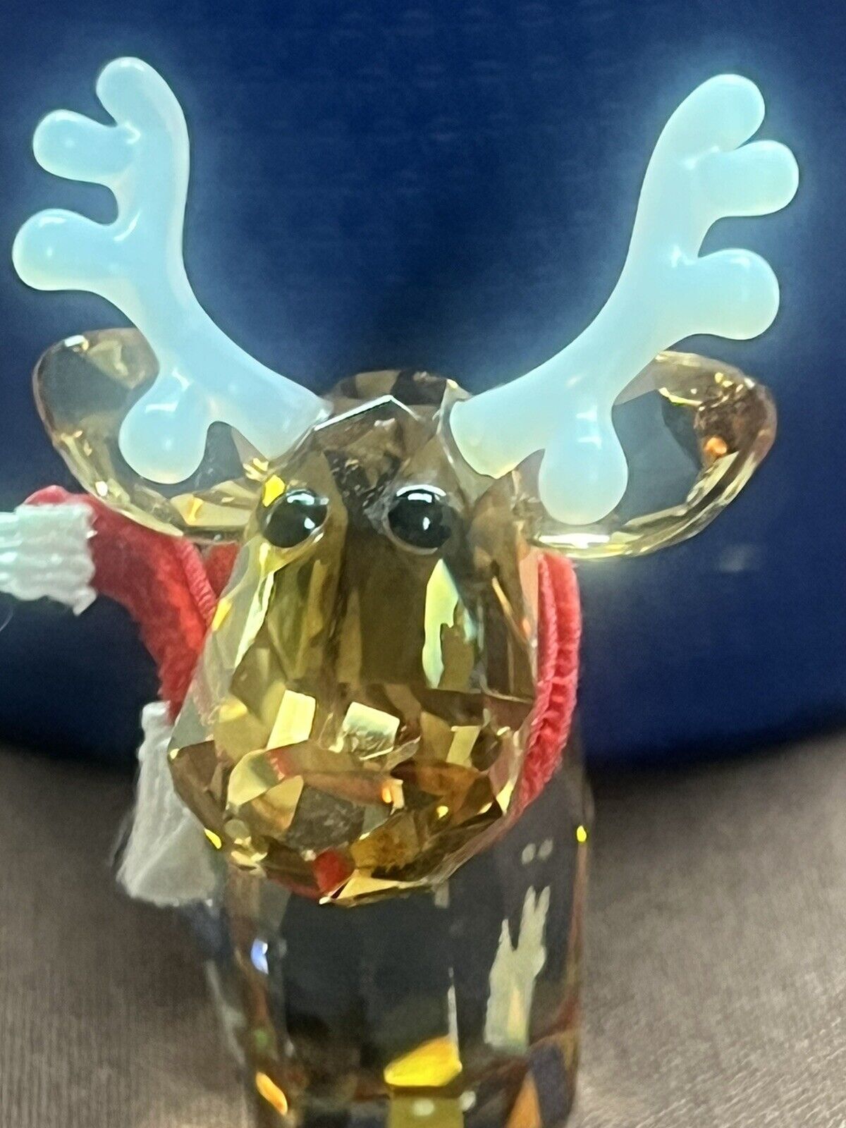 LOVLOTS 2014 REINDEER MO Cow # 5059025 Christmas Figurine