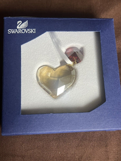Festive Heart Ornament # 1001567 Mib Complete